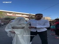 برگزاری همزمان چند عروسی زوج فلسطینی در یکی از مدارس رفح
