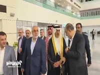 حضور سفیر عربستان در فرودگاه امام همزمان با اعزام اولین کاروان زائران ایرانی به عمره