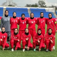 برد پرگل دختران فوتبالیست ایران در کافا