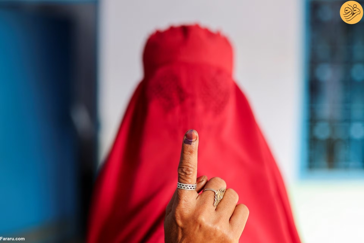 عکس/ انتخابات هند؛ بزرگترین رأی گیری جهان