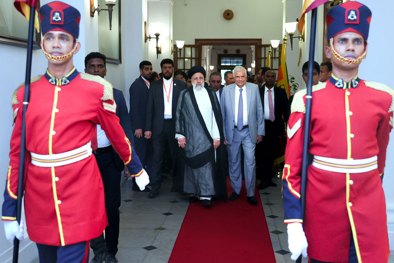 رئیسی در نشست خبری با رئیس‌جمهور سریلانکا: تحریم‌ها، ملت ایران را متوقف نکرده و پیشرفت ادامه داشته است