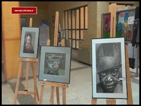 افتتاح نمایشگاه نقاشی در دامغان