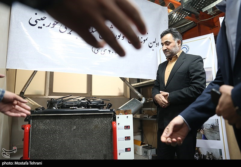 عکس/ رونمایی از اولین موتور ۶ سیلندر ساخت ایران