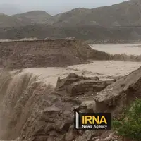  وضعیت شهر حاجی آباد زیرکوه در پی شکسته شدن ۲ سد خاکی 