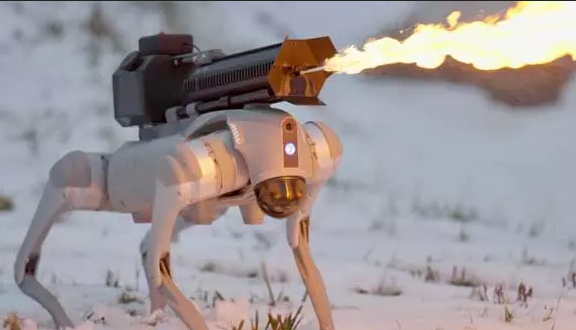 این سگ رباتی می‌تواند جهنم به پا کند