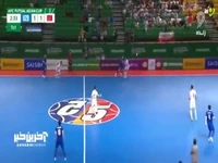 گل دوم ازبکستان به ایران  نیمه نهایی جام ملتهای فوتسال آسیا