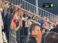 واکنش های حسین بادامکی به ضربات پنالتی بازی آلومینیوم و پرسپولیس