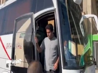 ورود کاروان آلومینیوم به استادیوم امام خمینی اراک