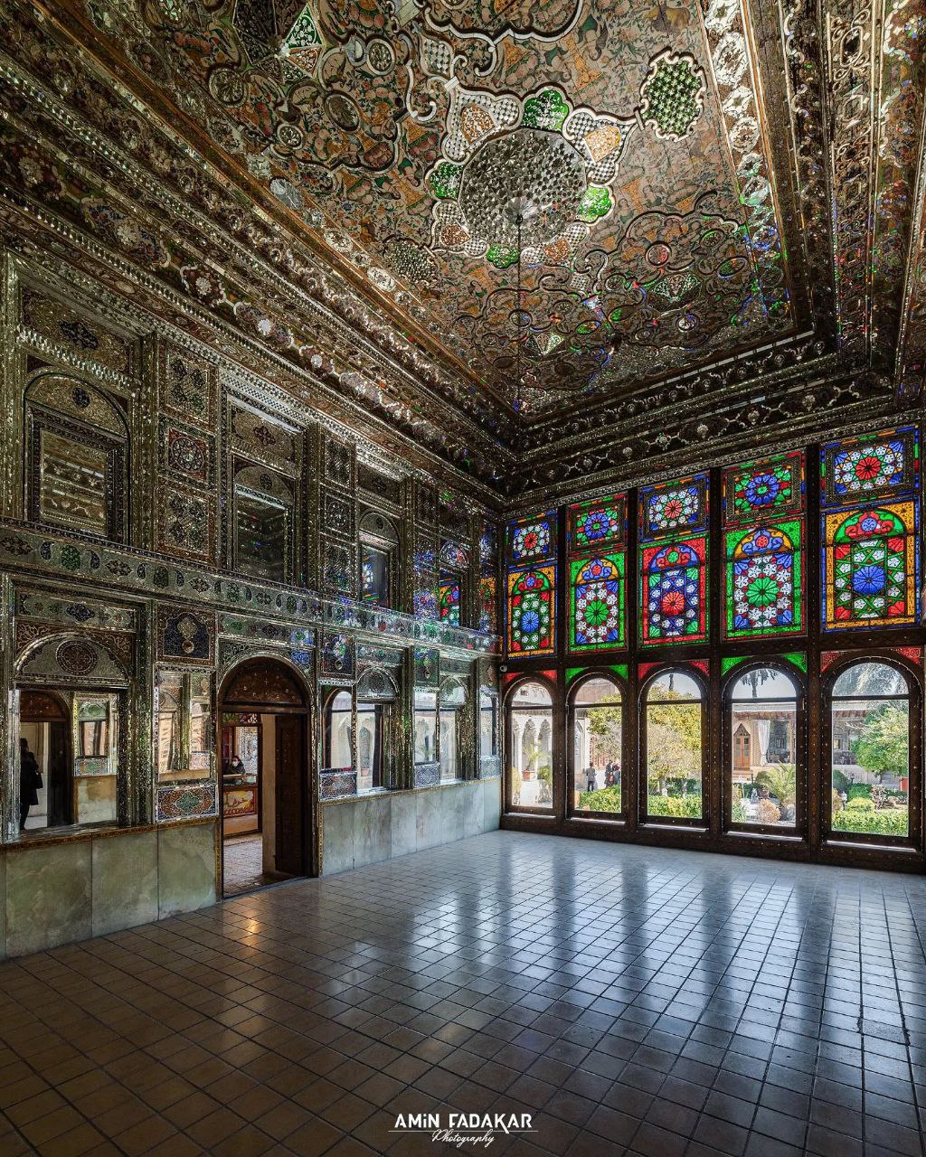  خانه زینت الملک یکی از زیباترین خانه‌های تاریخی و قدیمی شهر شیراز 