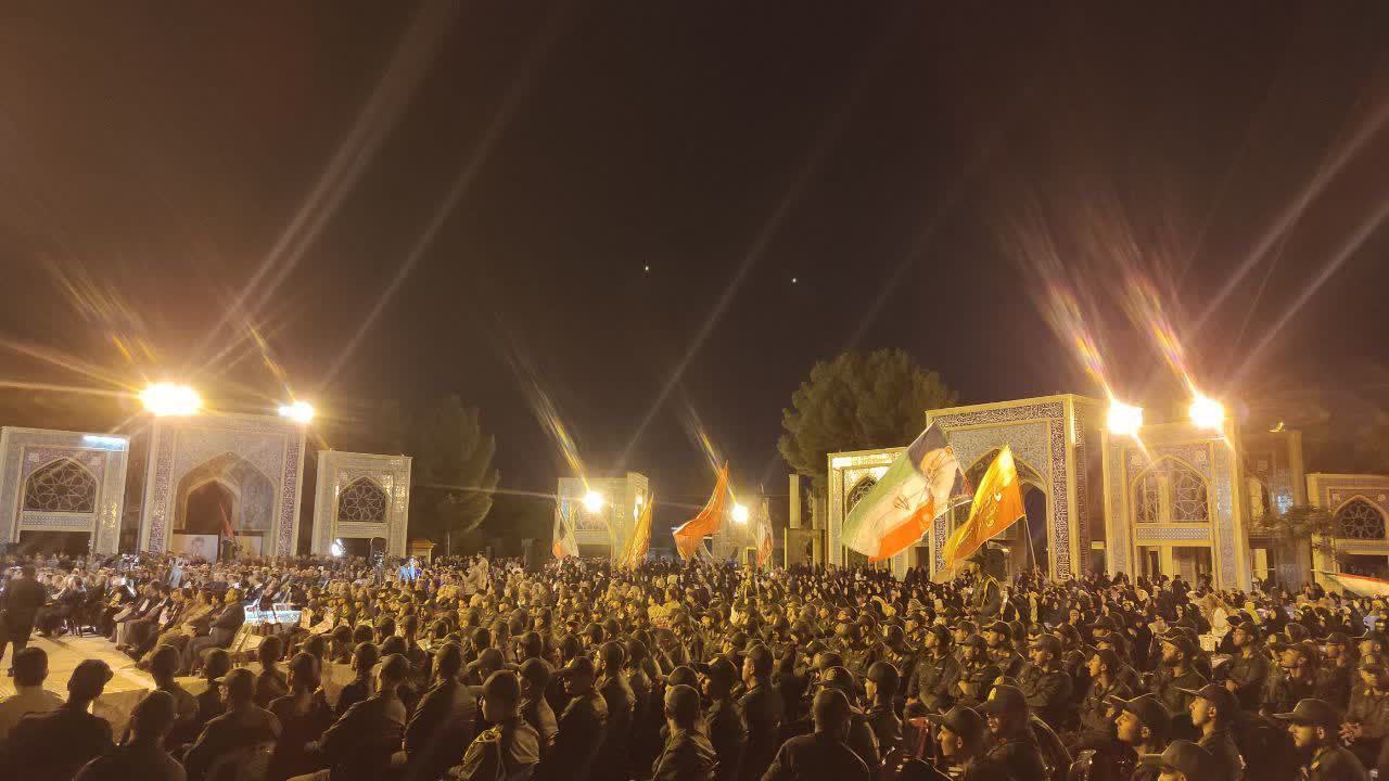 تصاویری از مراسم بزرگداشت اولین سالگرد شهید غیرت حمیدرضا الداغی   