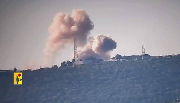 حمله موشکی حزب‌الله لبنان به سربازان صهیونیست در شمال اراضی اشغالی