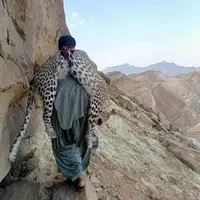 شکار یک پلنگ ایرانی در پارک ملی هِنگول بلوچستان پاکستان