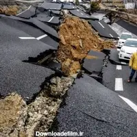 تصاویری آخرالزمانی از وقوع زلزله شدید در ژاپن