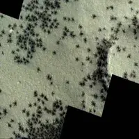 عکاسی از انبوه عنکبوت‌ها روی مریخ