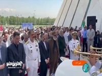 برگزاری جشنواره فرهنگی هنری روز ملی خلیج فارس در کنار برج آزادی 