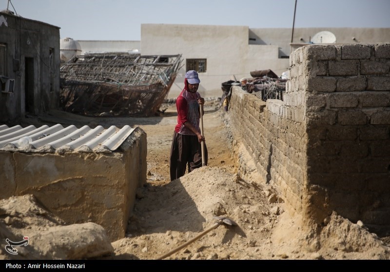 عکس/ اوضاع روستای «پزم تیاب» چابهار بعد از سیل