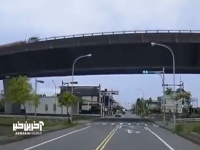 عجله عجیب ماشین حمل بتن برای عبور از چهارراه!