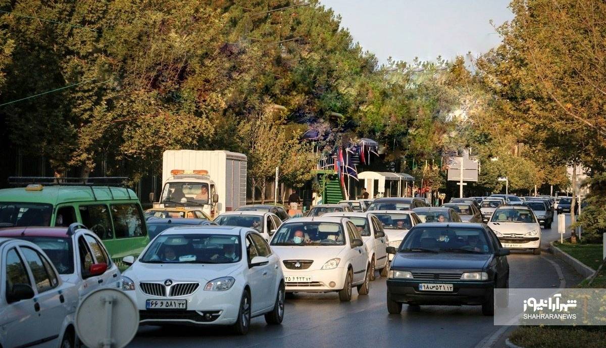 ترافیک سنگین در بزرگراه‌های مشهد