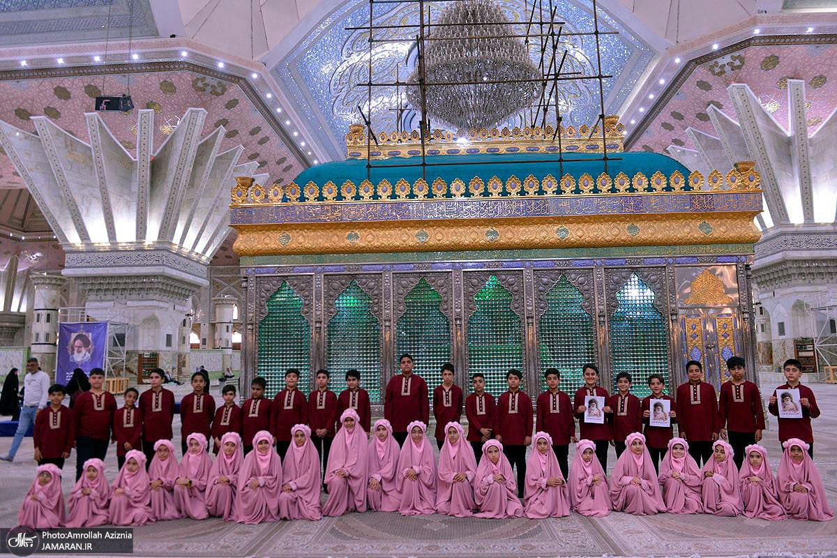 عکس/تجدید میثاق وزیر آموزش و پرورش و معلمان با آرمان‌های حضرت امام (ره)