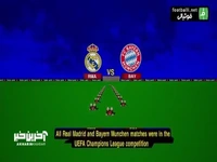  مرور نتایج تمام تقابل های گذشته بایرن مونیخ - رئال مادرید