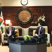 پادشاه اردن در دیدار با وزیرخارجه آمریکا چه گفت؟