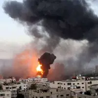 لحظات بمب‌گذاری یک تونل در غزه توسط گردان‌های القسام