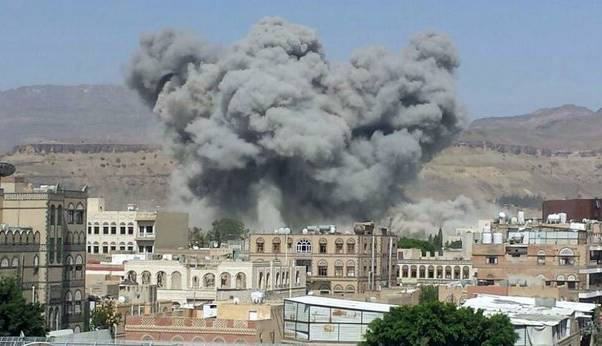  شمال یمن بمباران شد