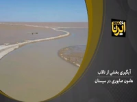 آبگیری تالاب هامون صابوری در سیستان