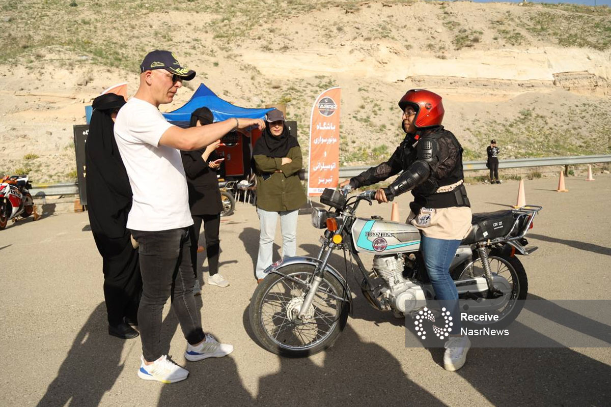 پیست یادگار امام، میزبان بانوان علاقه‌مند به ورزش موتورسواری