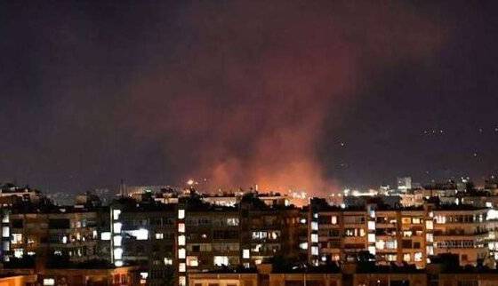 شنیده شدن صدای انفجار در حومه دمشق