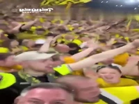 حضور جیمی کرگر در دیوار زرد هواداران دورتموند 