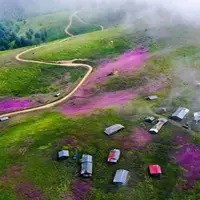 ییلاق زیبای سلانسر در استان گیلان 