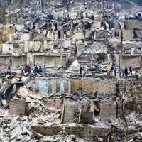 ویرانی گسترده در روستای امام‌زاده ابراهیم گیلان