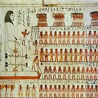 گوناگون/ این نقاشی راز ساخت اهرام مصر را فاش کرد