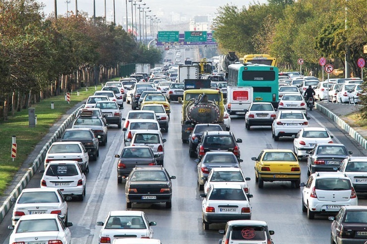 ترافیک سنگین در برخی از معابر مشهد