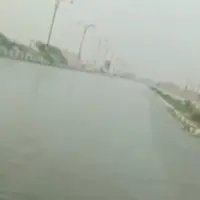 بارش شدید باران و آبگرفتگی معابر در زابل