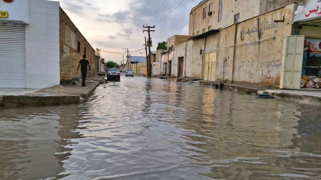 عکس/ قصه همیشگی اهواز بعد از باران