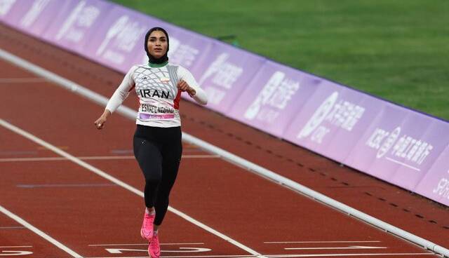 کسب برنز تور جهانی امارات توسط دختر دونده ایران
