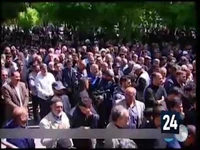 تشییع پیکر شهدای تازه تفحص‌شده دفاع مقدس در اصفهان