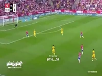 گل دوم جیرونا به بارسلونا توسط کریستین پورتو 