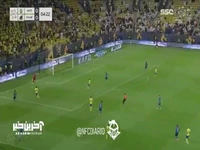 گلزنی کریستیانو رونالدو در بازی امشب النصر مقابل الوحده