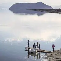 تصاویر منحصربه‌فرد از دریاچه ارومیه که ندیده‌اید