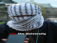 تحصن دانشجویان کانادایی برای آزادی فلسطین