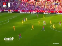 گل چهارم جیرونا به بارسلونا توسط کریستین پورتو