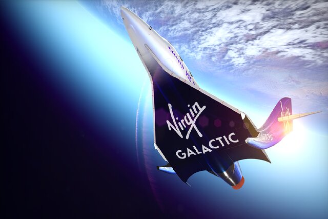 هفتمین سفر فضایی «ویرجین گلکتیک» ماه آینده انجام می‌شود