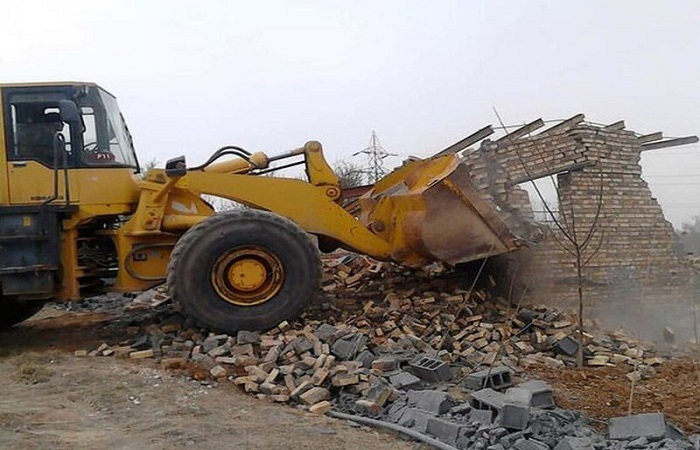 تخریب ۵۳ بنای غیرمجاز در استان قزوین
