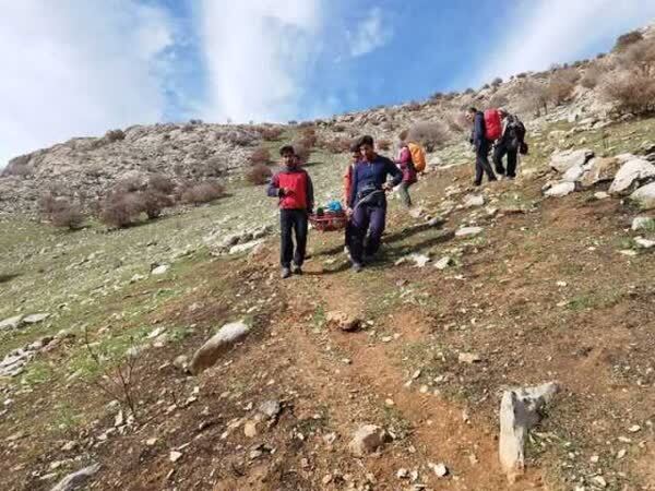 نجات کوهنورد مفقودشده در ارتفاعات سبلان
