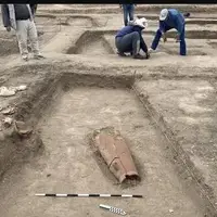 گوناگون/ کشف بقایای مهمانخانه ۳۵۰۰ساله