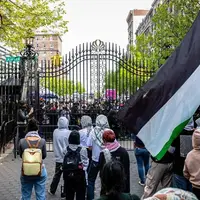 جشن فارغ‌التحصیلی با فضای ضد جنگ غزه در دانشگاه میشیگان آمریکا