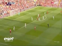 گل اول لیورپول به تاتنهام توسط محمد صلاح؛ لیورپول 1 _ 0 تاتنهام